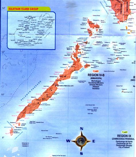 Palawan Islands Map - Palawan • mappery