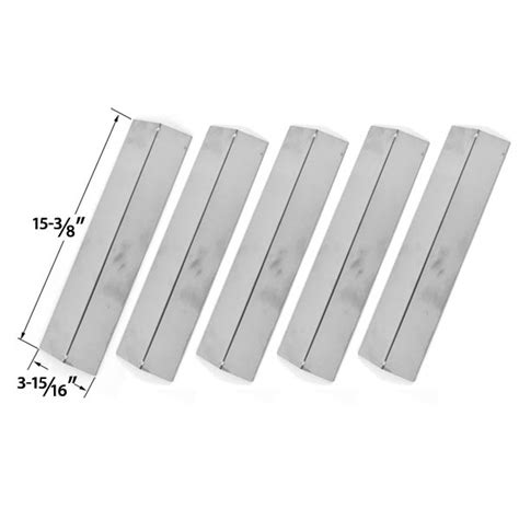 5 PACK STAINLESS STEEL VAPORIZOR BAR FOR CHARMGLOW MODELS 810-8410-F, 810-8410-S, BRIKMANN ...