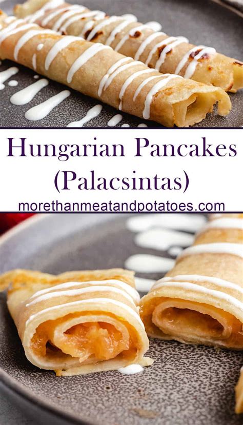 Hungarian Pancakes (Palacsinta Recept)