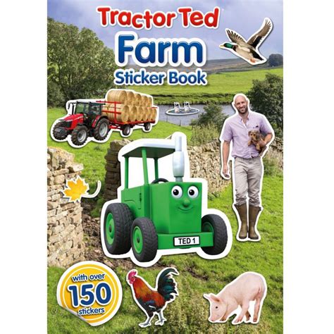 Tractor Ted Farm Sticker Book — Farm Toys Online