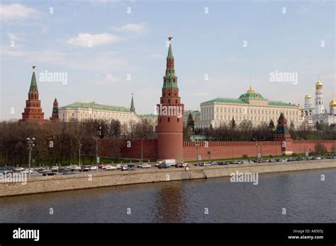 Moscow Kremlin wall Stock Photo - Alamy