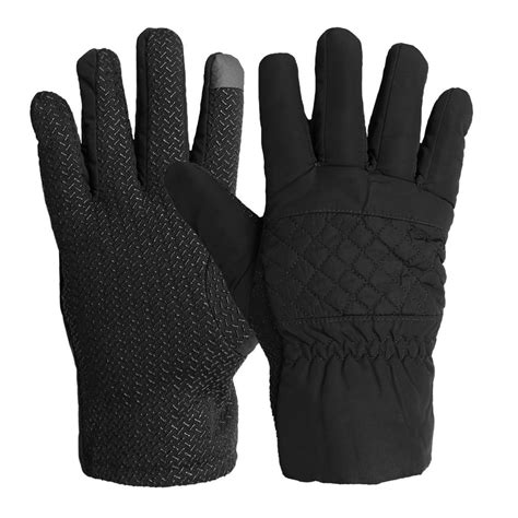 Grips WG - Winter Warm Windproof Waterproof Anti-Slip Grip WORK Gloves | Unisex Thermal Touch ...