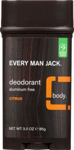 Every Man Jack® Citrus Deodorant, 3 oz - QFC