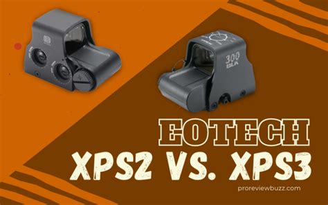 EOTECH XPS2 vs. XPS3- Holographic Weapon Sights - 2023 Comparison