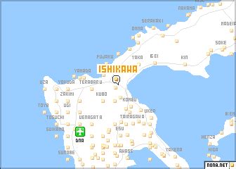 Ishikawa (Japan) map - nona.net