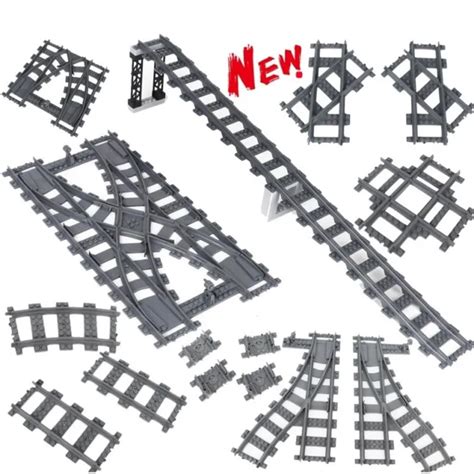 TRACK FOR MODEL Railways City Train Railway Crossing Track Rail Forked ...