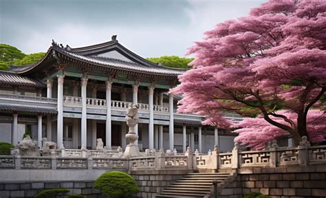 Seoul Korea Seoul Palace Background, Building, Ancient Architecture ...