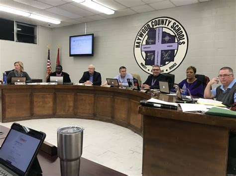 December School Board Meeting | Haywood County Schools