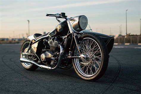 This Custom Royal Enfield Super Meteor 650 Gets A Sidecar