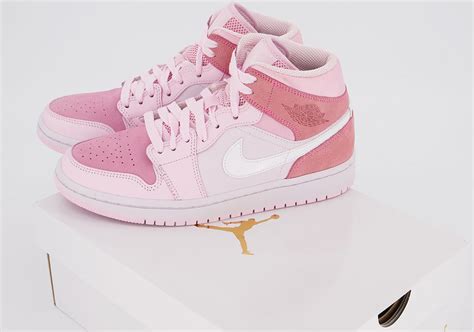 Air Jordan 1 Mid Digital Pink CW5379-600 Release Info + Photos | SneakerNews.com