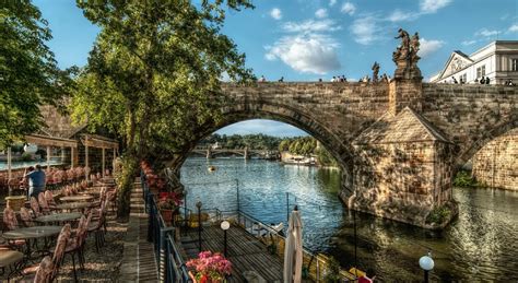 View of the Charles Bridge by pingallery on DeviantArt