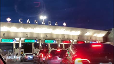 Crossing U.S./Canada Border After Covid-19 Shutdown - YouTube