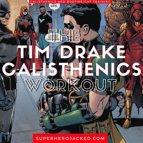 Tim Drake Workout Routine: Train like Drake's Red Robin | Superhero ...