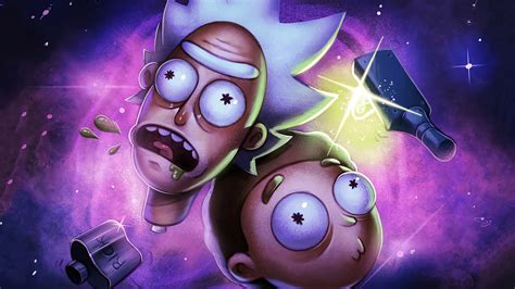 Morty Smith and Rick Sanchez FanArt Wallpaper, HD TV Series 4K ...