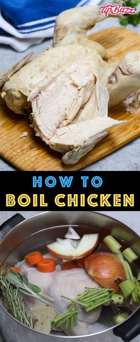 How Long to Boil Chicken (incl. Whole Chicken, Breasts & More) - TipBuzz