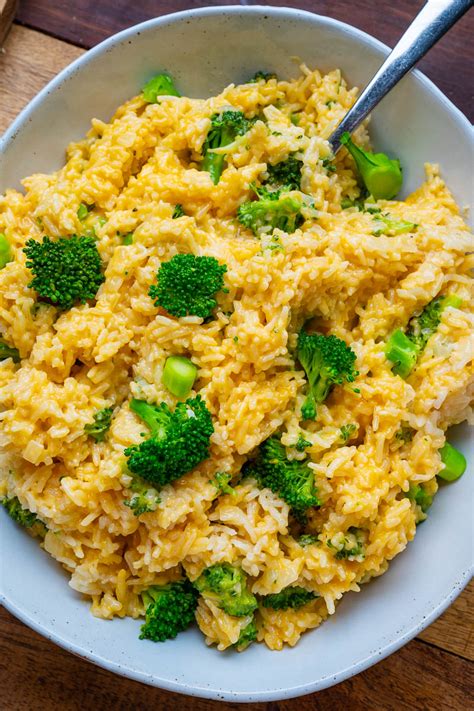 Broccoli Cheddar Rice – Closet Cooking – TheDirtyGyro