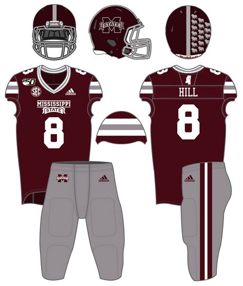 2019 Mississippi State Football Uniform Season Review - Hail State Unis