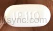 OVAL WHITE IP 110 - hydrocodone bitartrate and acetaminophen tablet Pill Images