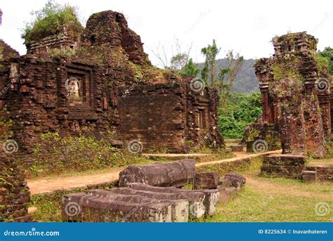 Champa architecture stock photo. Image of bricks, heritage - 8225634