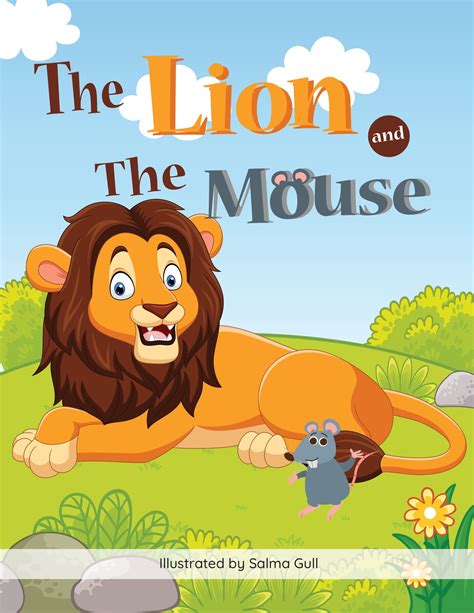 The Lion and the Mouse PDF book in English | Free Printable Papercraft ...