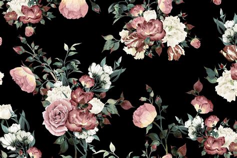 Vintage Flower Wallpaper Hd - 1650x1100 Wallpaper - teahub.io