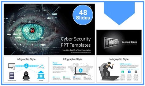 Cybersecurity Powerpoint Templates - Etsy