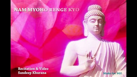 Nam Myoho Renge Kyo Chant 108 Times | Chants, Youtube, Itunes