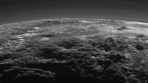 Surface of Pluto Captured by NASA's New Horizons Spacecraft - Ice Mountains of Pluto - Space HD