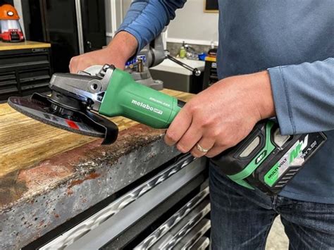 Metabo HPT 36V 6-Inch Cordless Angle Grinder Review G3615DVF