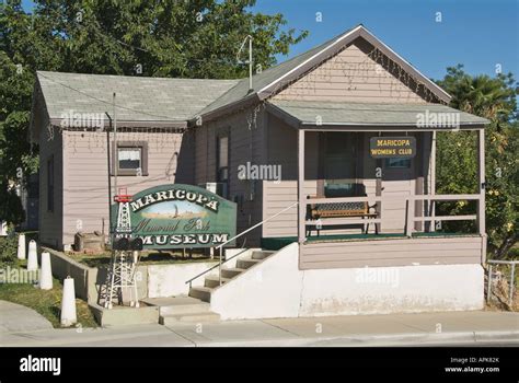 California Central Valley Kern County Maricopa Museum Stock Photo - Alamy