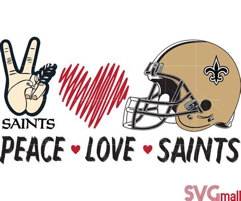 New Orleans Saints Logo Svg Free Download - Files For Cricut & Silhouette