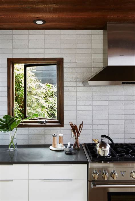 Unique Kitchen Backsplash Inspiration from Fireclay Tile | k i t c h e n. | Modern kitchen ...