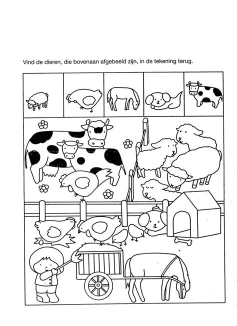 Preschool Farm Animals Worksheets Pdf – Kidsworksheetfun