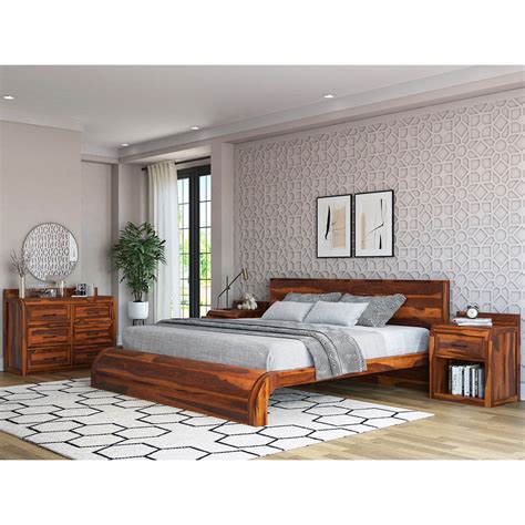 Rebecca Wooden Platform Bedroom Set | Shop in King, Queen & Full size