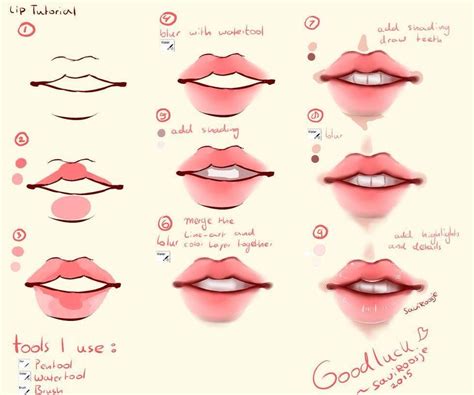 Become a Photo Star | Lips drawing, Anime lips, Drawing anime lips