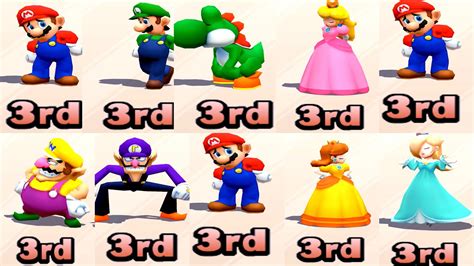 Mario Party The Top 100 - All Characters 3rd Animation - YouTube