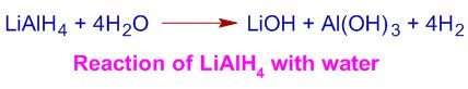 Lithium alumnium hydride-LiAlH4-Reduction-Mechanism-examples