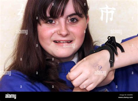 Handcuffs Prank Goes Wrong Stock Photo - Alamy