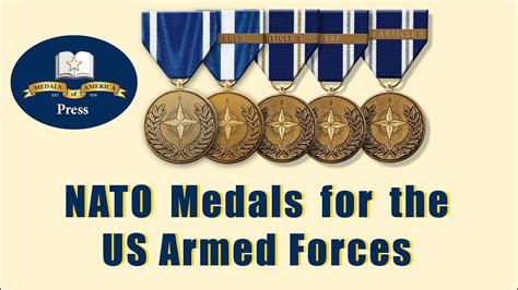 NATO Medals, North Atlantic Treaty Organization Military Medals awarded to US military personnel ...