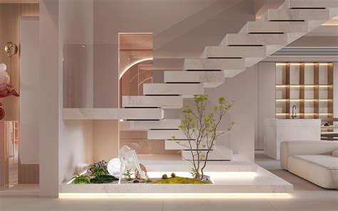 staircase courtyard | Interior Design Ideas