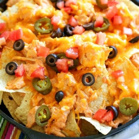 Buffalo Chicken Nachos - All Things Mamma