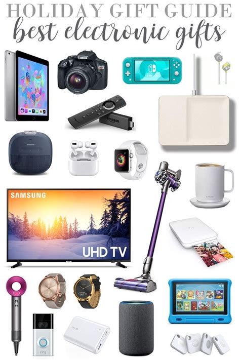 Holiday Gift Guide: Best Electronic Gifts! | For the Love | Tech christmas gifts, Best ...