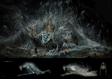 Dark Souls 3 Concept Art - High Lord Wolnir Concept Art Dark Souls 3, Dark Souls Artwork, Arte ...