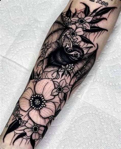 Bat Tattoo | Arm tattoos for women forearm, Sleeve tattoos for women ...