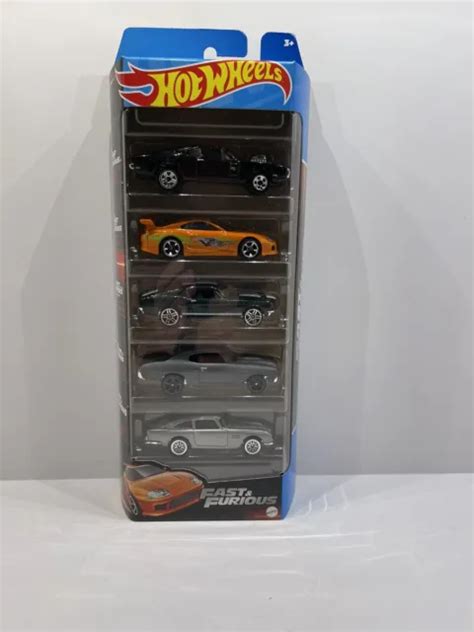 2023 HOT WHEELS Fast & And Furious 5 Pack - Charger Supra Mustang ...