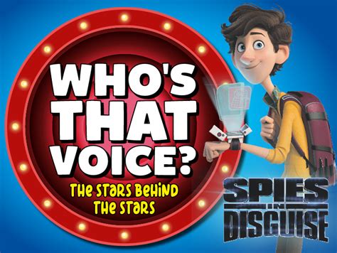 Who's That Voice... Spies In Disguise - Moviekids