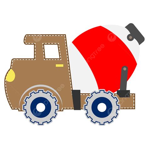 Mixer Truck Icon Vector, Mixer Truck, Transport Car, Constructor PNG and Vector with Transparent ...