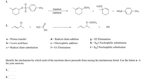 Solved H2SO4 CH3OH OCH3 1. MTBE (gasoline additive) 2. + HC | Chegg.com