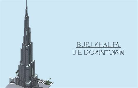 Burj Khalifa Minecraft Map