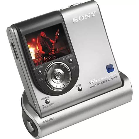 Sony MZ-DH10P Hi-MD Walkman Digital Music Player with Camera Functions ...